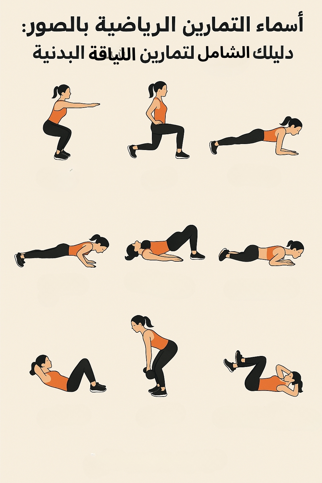 أفضل انواع تمارين الاحماء بالصور قبل التمرين لزيادة الأداء